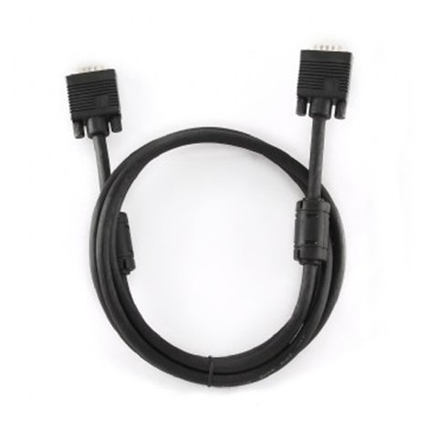 Gembird | CC-PPVGA-10M-B | VGA cable | Male | 15 pin HD D-Sub (HD-15) | Male | 15 pin HD D-Sub (HD-15) | 10 m | Black - 2